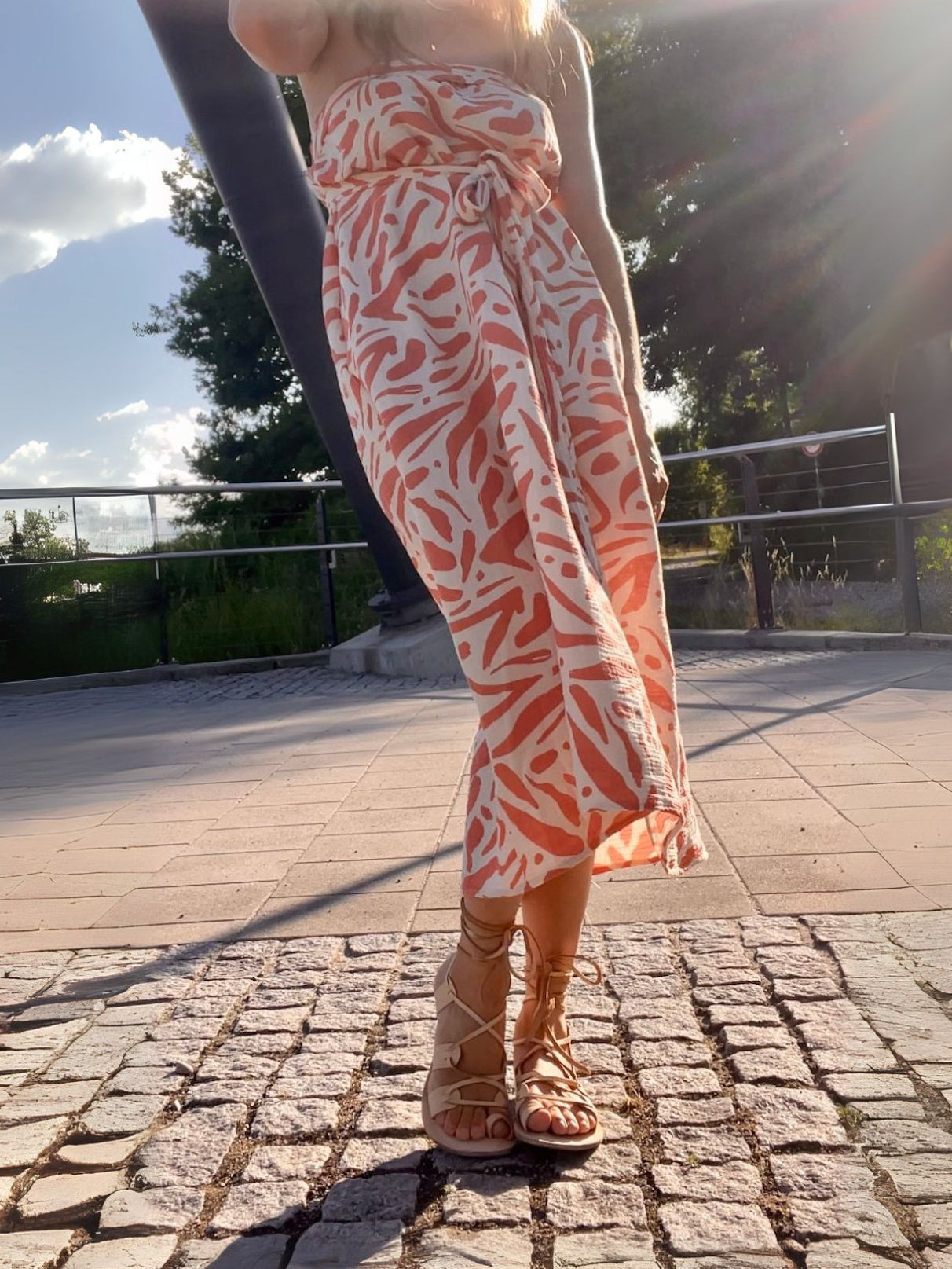 Musselin Kleid, verschiedene Farben