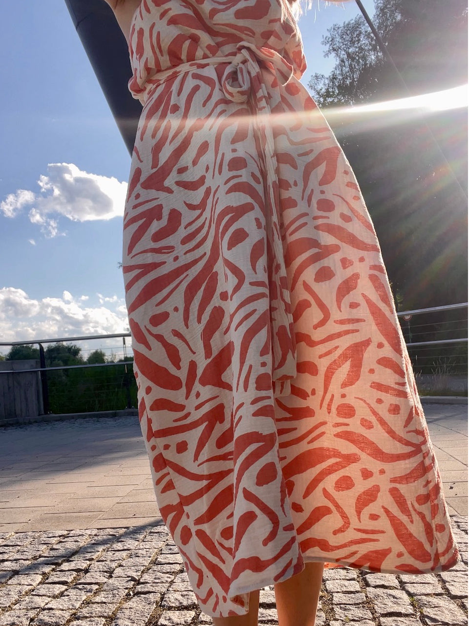 Musselin Kleid, verschiedene Farben