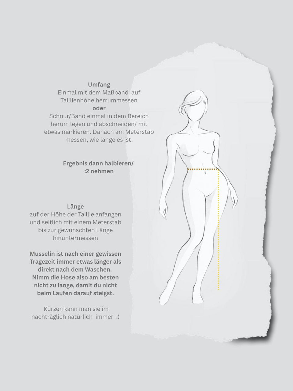 Wunderschöne Musselin Hose, blush