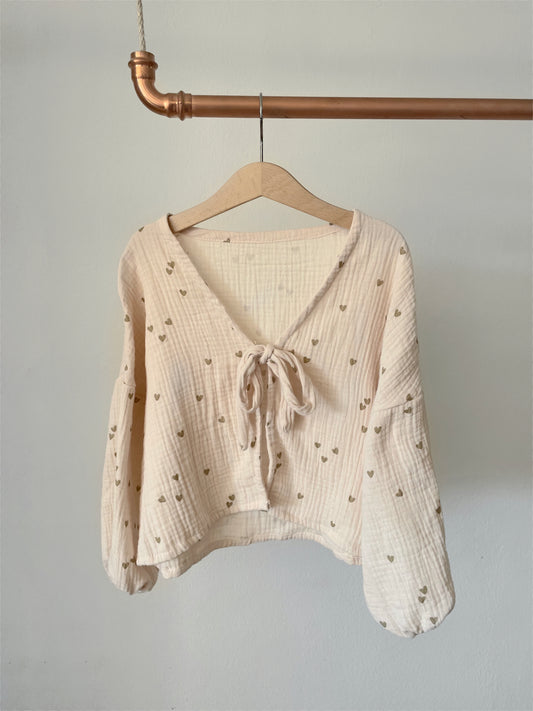 Musselin Bluse, verschiedene Farben