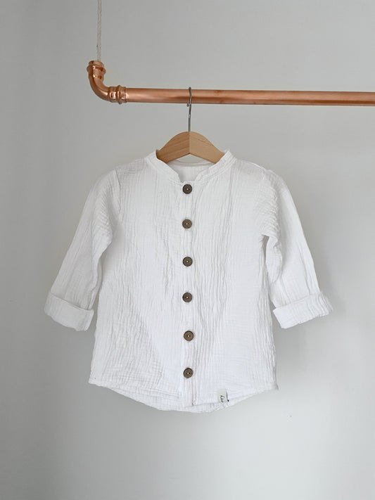 Musselin Hemd, verschiedene Farben