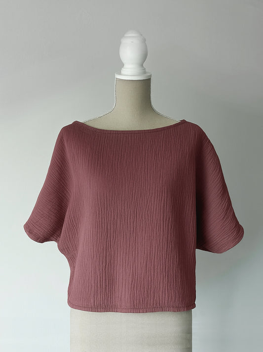 Leichtes Musselin Top, new colours