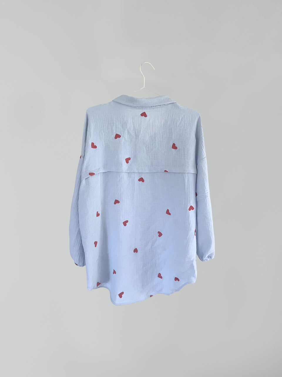 Langes oversize Hemd - verschiende Stoffe