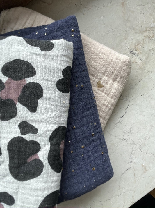 Musselintuch-Set – Winter Special (3er-Set)