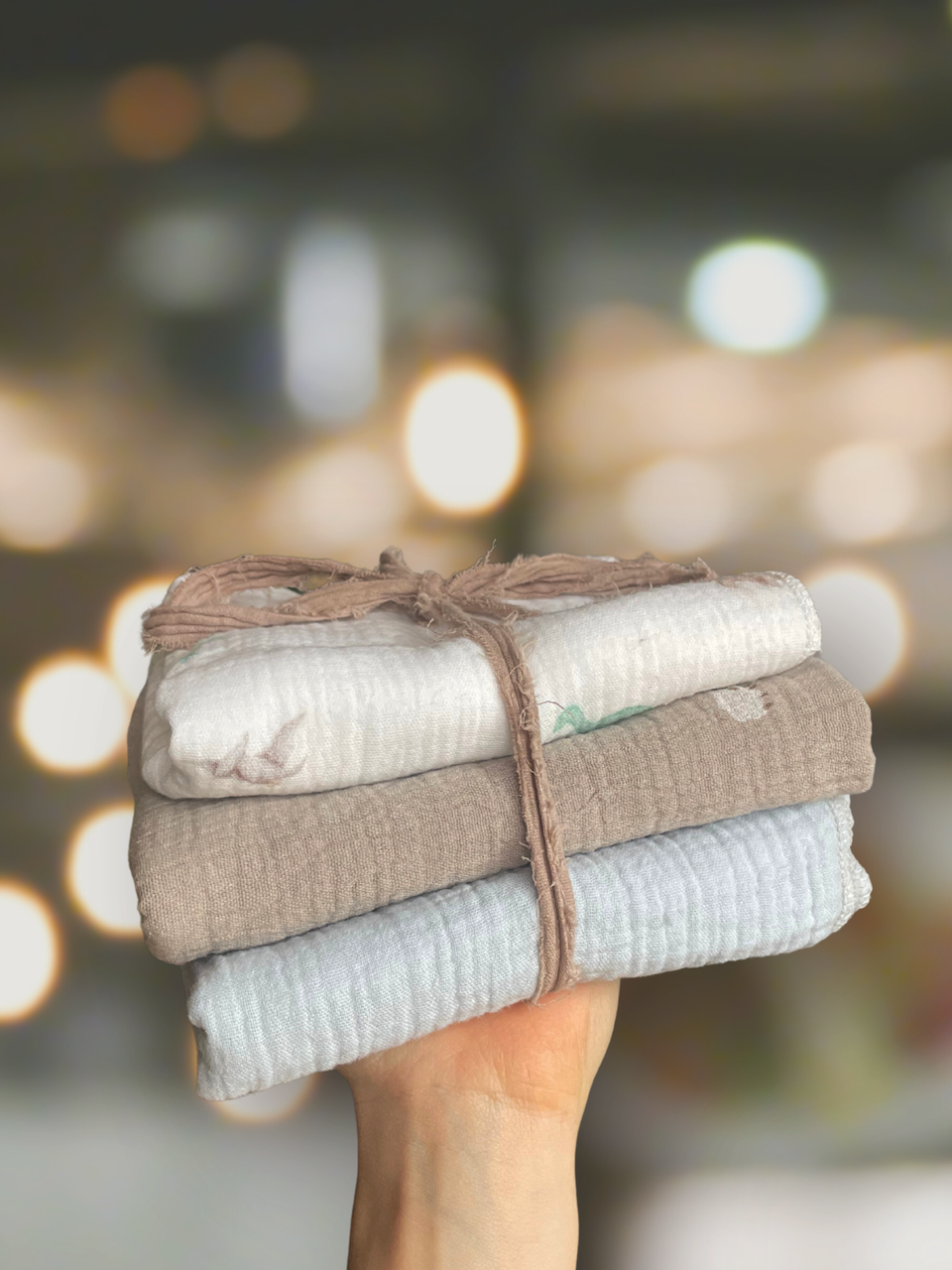 Musselintuch-Set – Winter Special (3er-Set)