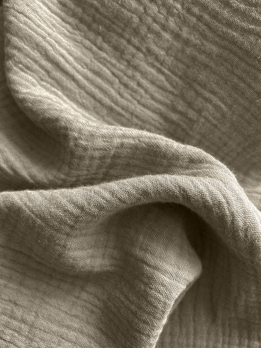Wunderschöne Musselin Hose, sand